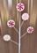 Festive 22" Peppermint Glitter Spray - Red, Pink, and White Delight-XS9956K1
